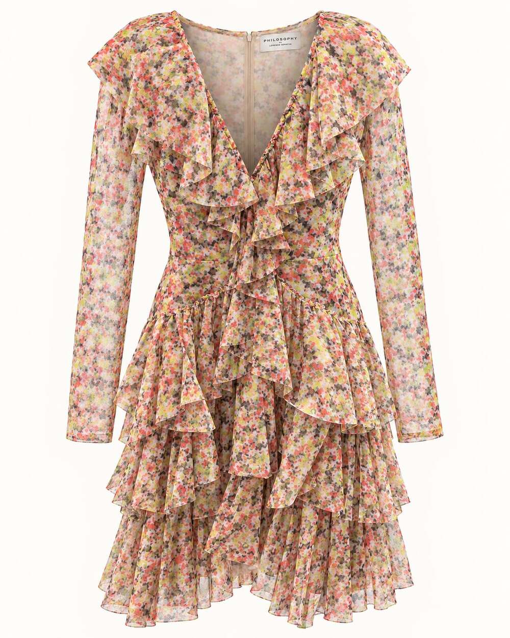 Philosophy di Lorenzo Serafini Floral Print Dress Size 40
